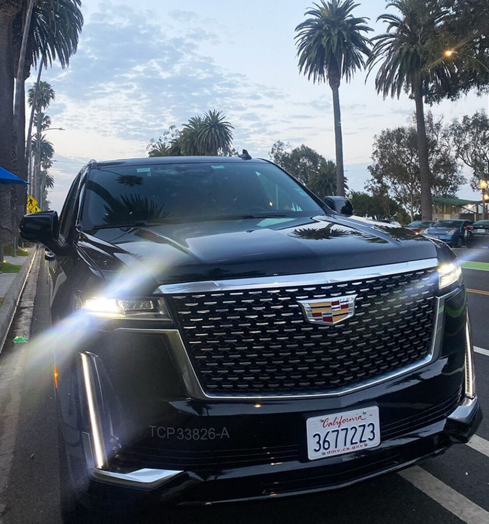 1st Choice Cadillac Escalade ready for an airport pickup