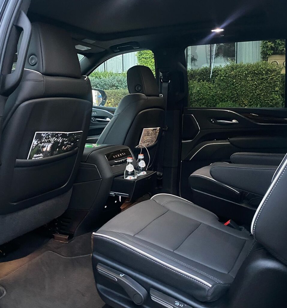 Cadillac Escalade rear seats